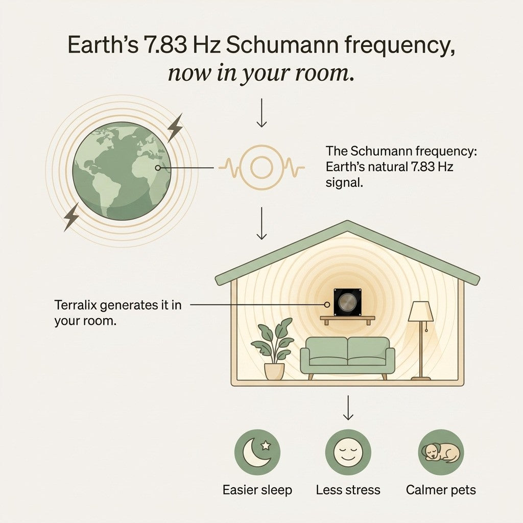 Krovium Schumann Frequency Generator